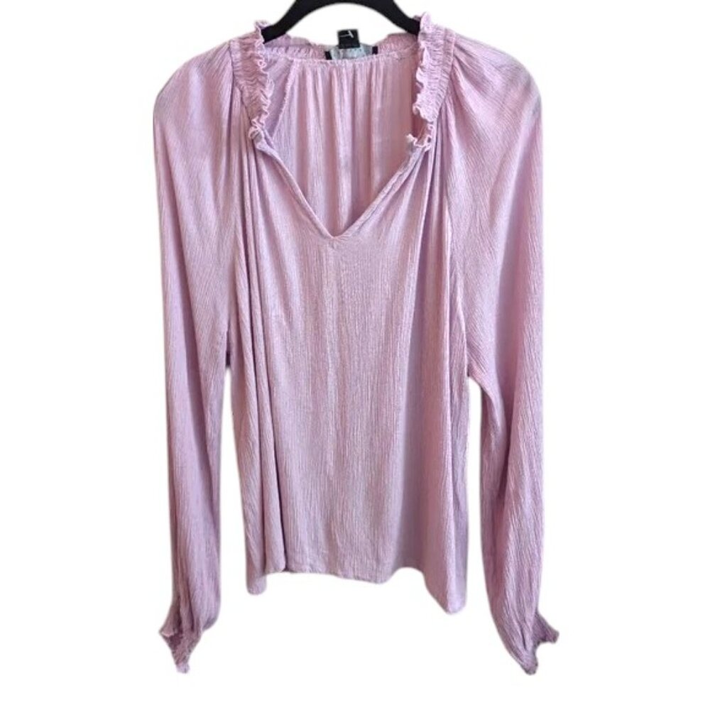 Sanctuary Spring Forward Long Sleeve Blouse NWOT